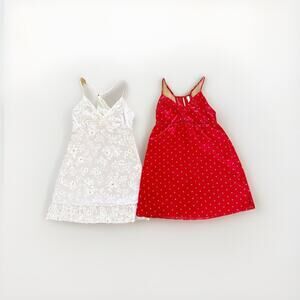 Women’s Sleep Chemise Gown Size XS/S Red Purple Floral Silky